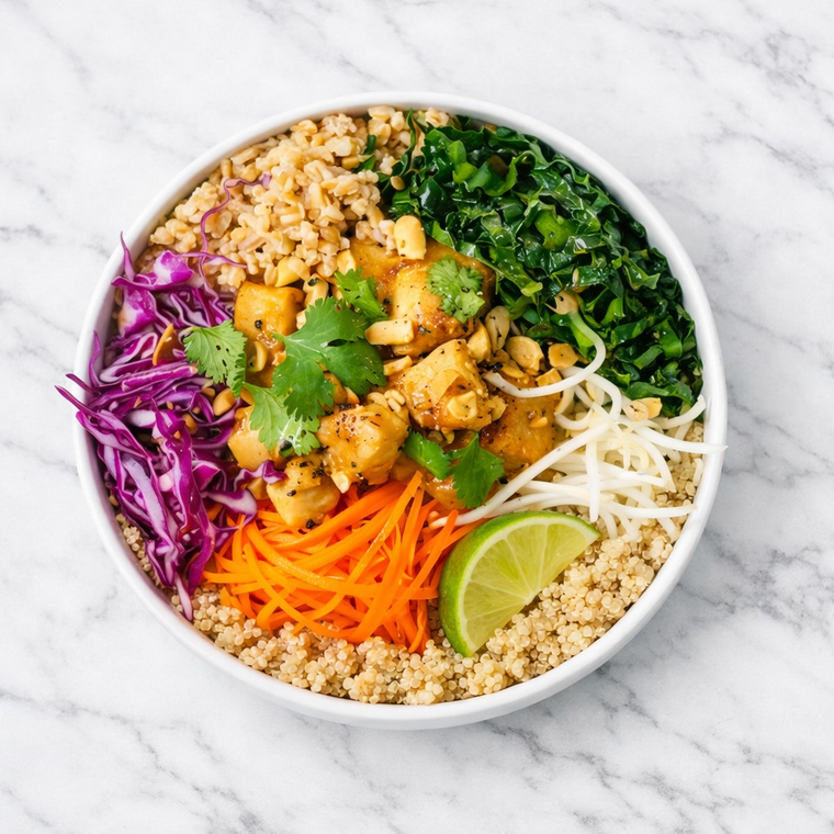 Thai Peanut Sauce Burn Bowl (GF)