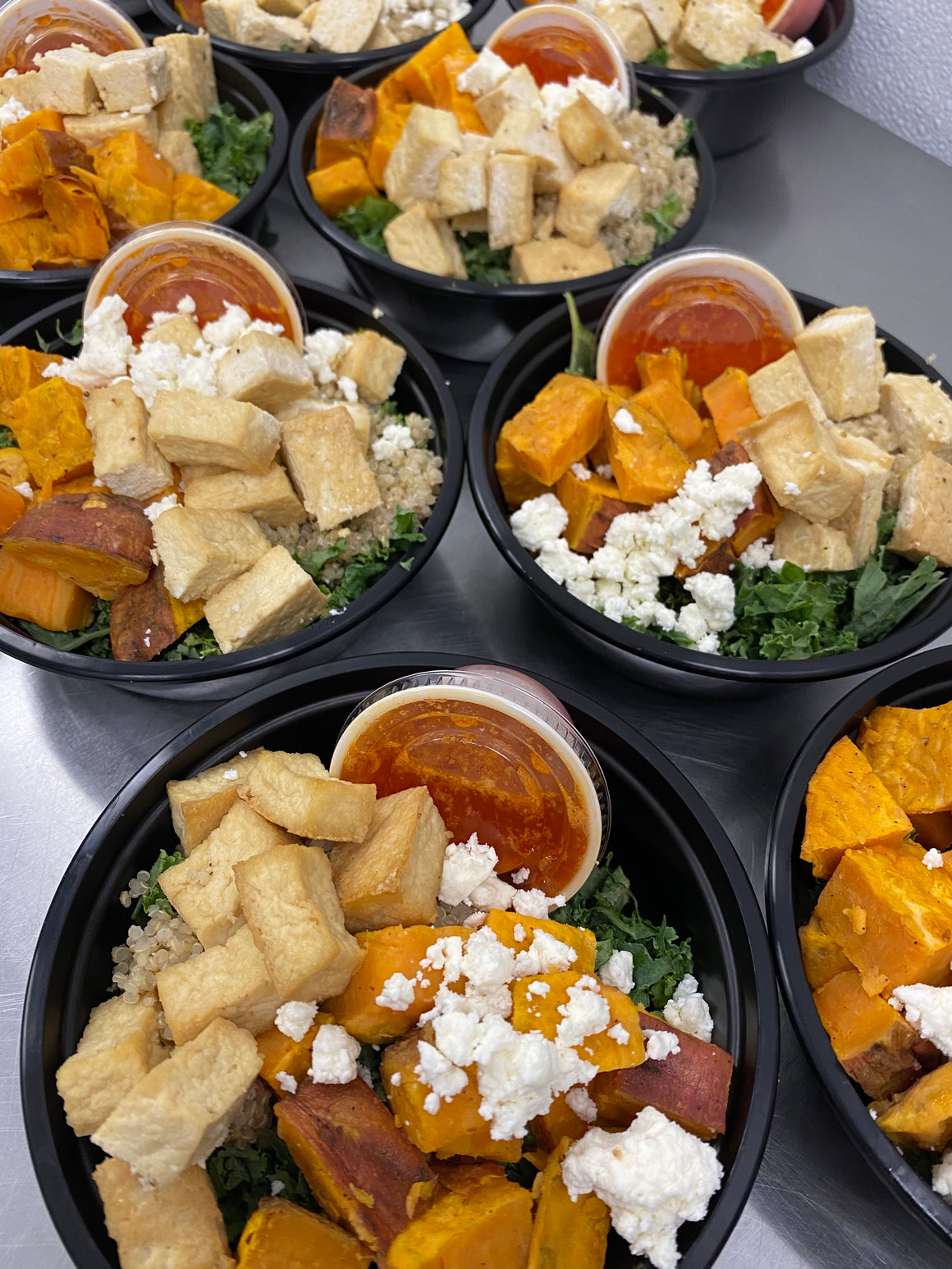 Harissa Vinaigrette Burn Bowl (GF)
