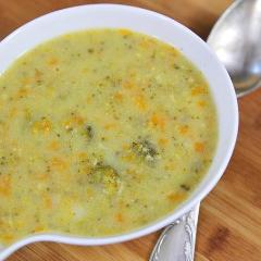 Broccoli Cheddar Soup (V, GF)