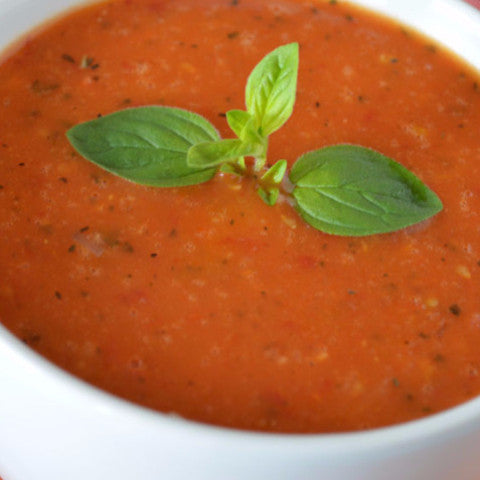 Creamy Tomato Bisque (GF, V) - Tastefully Served