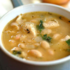 White Bean Chicken Soup (GF, DF)